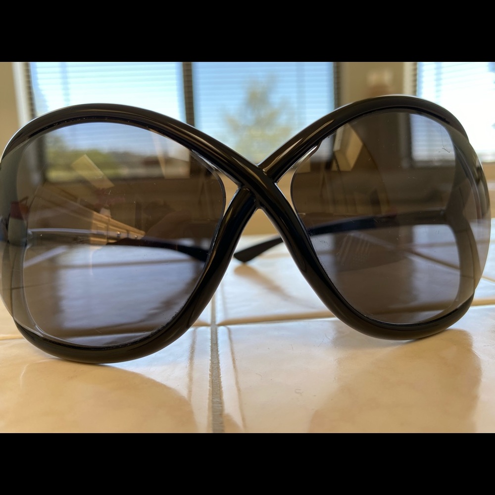 Tom Ford Whitney Oversized Soft Round Sunglasses